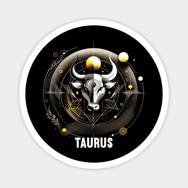 Astrological Taurus Essence Magnet by crazytshirtstore